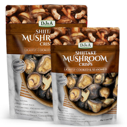 DJ&A Shitake Mushroom Crisps