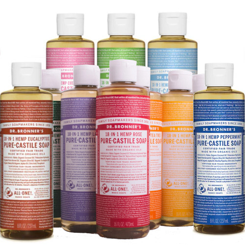 Dr Bronner's Pure Castile Liquid Soap 237ml
