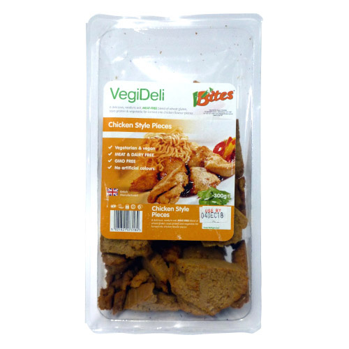 VegiDeli Gourmet Chicken Style Pieces 300g