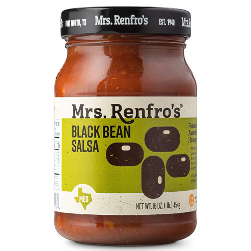 Mrs Renfros Black Bean Salsa 454g