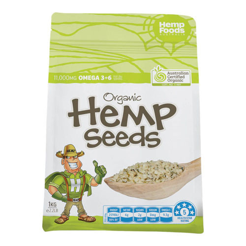 Hemp Foods Australia Hemp Seeds 1kg