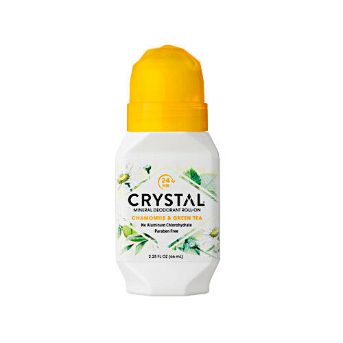 Crystal Roll On Deodorant Chamomile and Green Tea 66ml