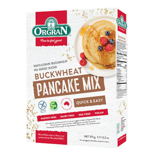 Orgran Buckwheat Pancake mix 375g