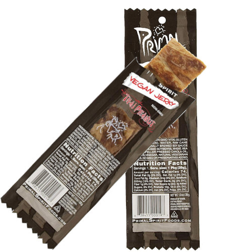 Primal Jerky Strips Thai Peanut 28g