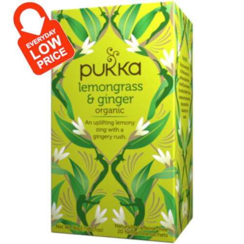 Pukka Lemongrass and Ginger Tea