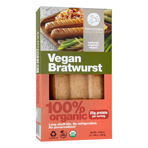 Tofutown Vegan Bratwurst 300g