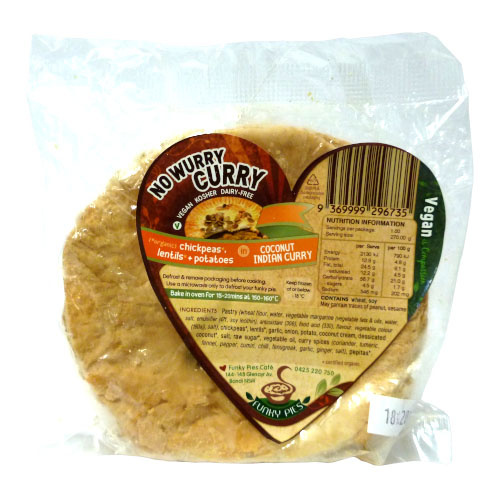 Funky Pies No Wurry Curry Pie