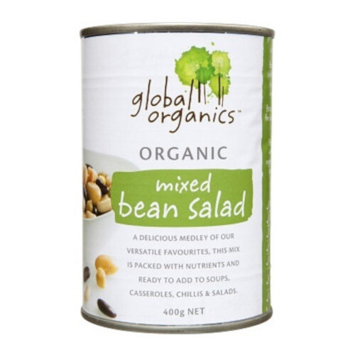 Global Organics Mixed Bean Salad 400g