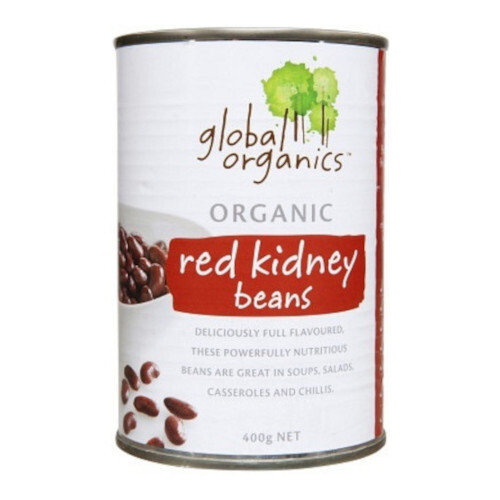 Global Organics Red Kidney Beans 400g