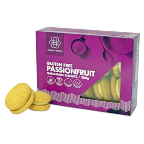 House of Biskota Passionfruit Kisses GF 200g