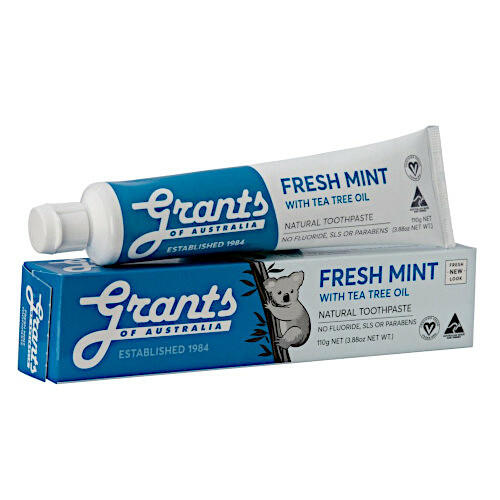 Grants Toothpaste Fresh Mint 110g