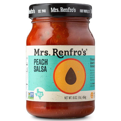 Mrs Renfros Peach Salsa 454g