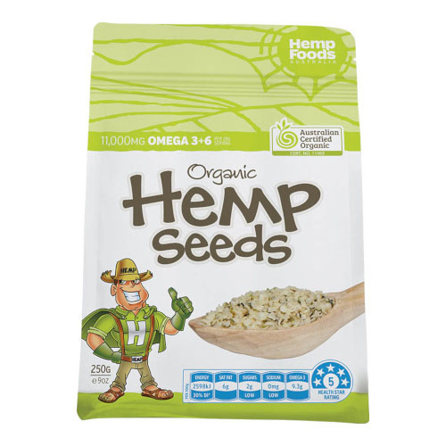 Hemp Foods Australia Seeds Hulled 250g