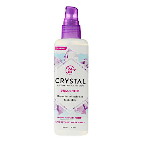 Crystal Body Spray Fragrance Free 118ml