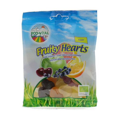 Eco-Vital Fruity Hearts 100g