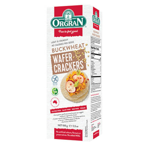 Orgran Buckwheat Wafer Crackers 100g