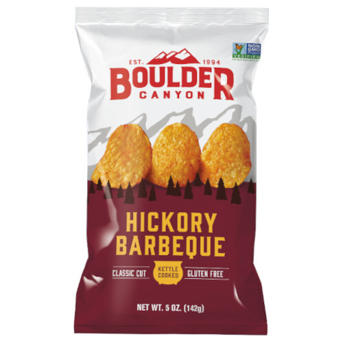 Boulder Canyon Hickory Barbeque Potato Chips 142g