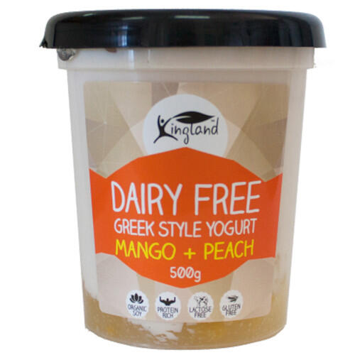 Kingland Greek Style Mango Peach Yogurt 500g