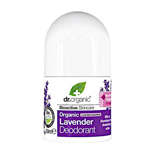 Dr Organic Roll On Deo Lavender 50ml