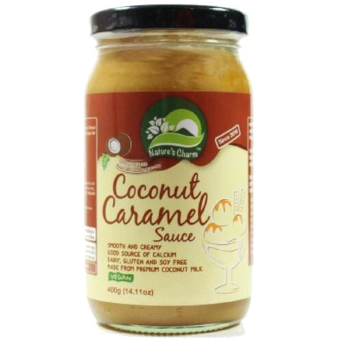Natures Charm Coconut Caramel Sauce 400g