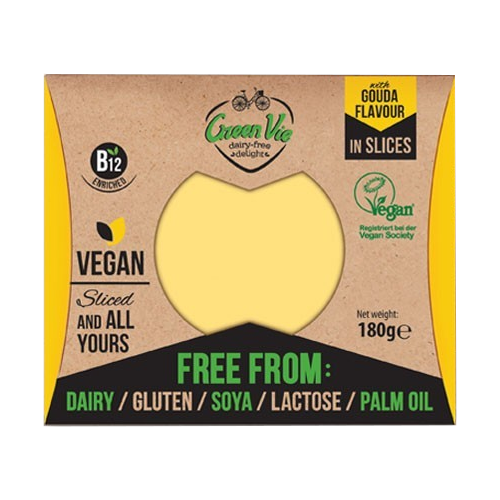 Green Vie Gouda Style Slices 180g