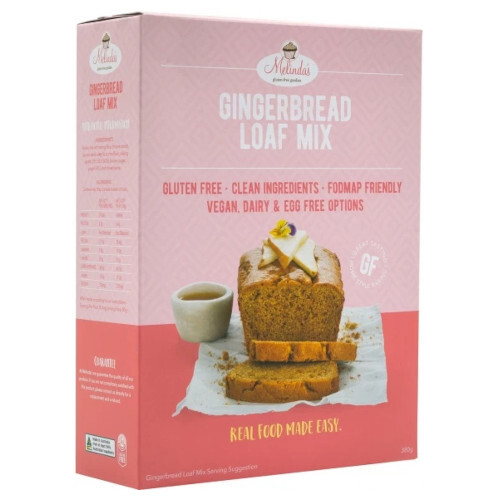 Melindas Gingerbread Loaf Mix 380g