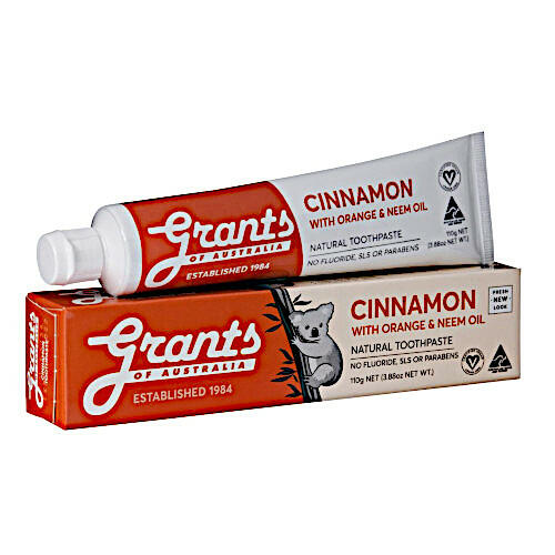 Grants Toothpaste Cinnamon Zest 110g