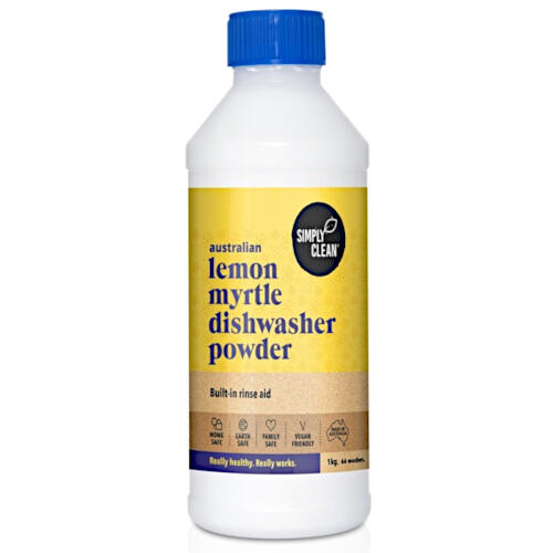 Simply Clean Lemon Myrtle Dishwasher Powder 1kg