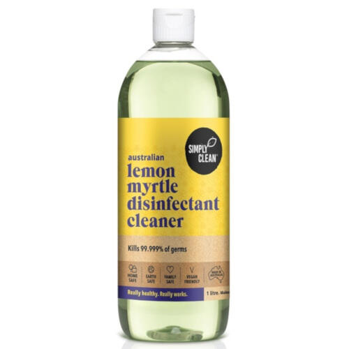 Simply Clean Lemon Myrtle Disinfectant Cleaner 1L