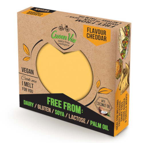 Green Vie Cheddar Style Block 250g