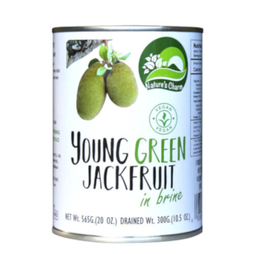 Natures Charm Young Green Jackfruit/brine 565g