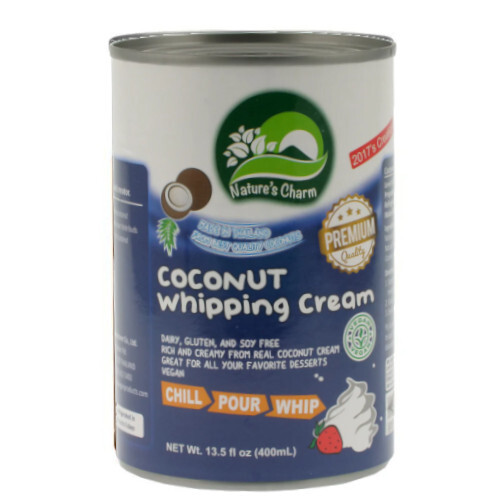 Natures Charm Coconut Whipping Cream 400g