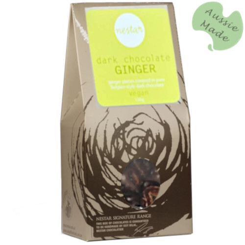 Nestar Dark Choc Ginger 128g