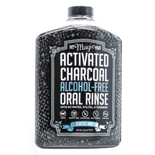 My Magic Mud Activated Charcoal Oral Rinse Classic Mint 420ml