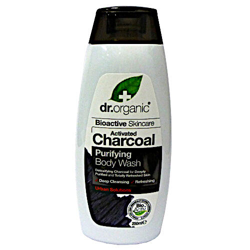 Dr Organic Activated Charcoal Purifying Body Wash 250ml