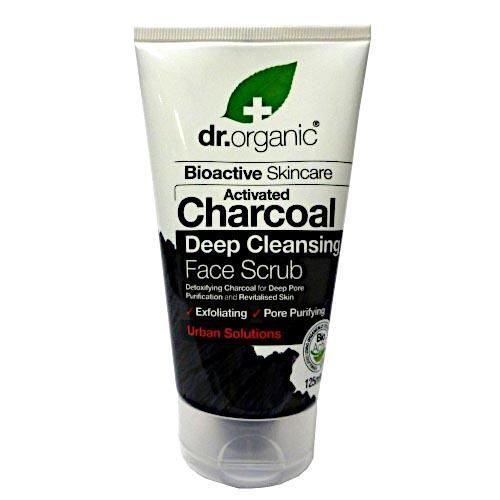 Dr Organic Activated Charcoal Face Scrub 125ml