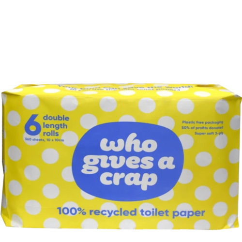 Who Gives a Crap Toilet Paper 6pk