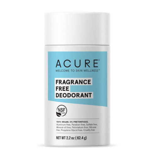 Acure Deodorant Fragrance Free 63g