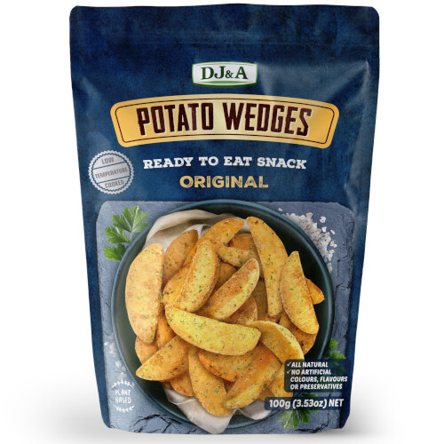 DJ&A Potato Wedges Original 100g