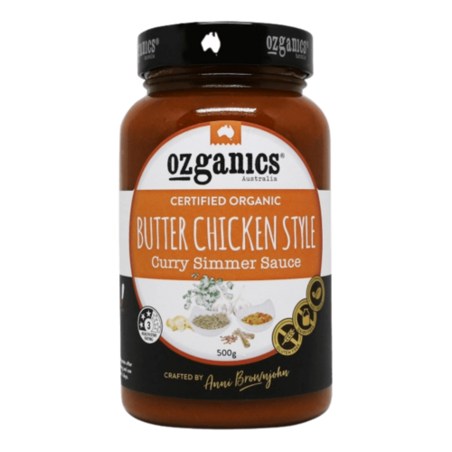 Ozganics Simmer Sauce Butter Chicken Style 500g