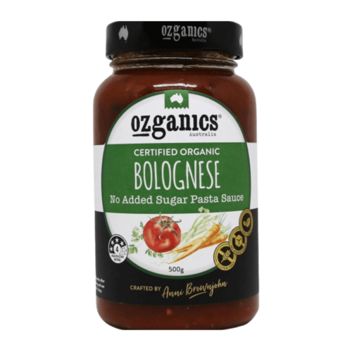 Ozganics Pasta Sauce Bolognese NAS 500g