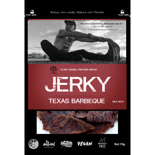 Plant Based Jerky Texas Barbeque 70g