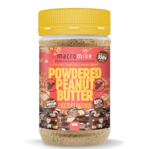 Macro Mike Powdered Peanut Butter Chocolate Hazelnut 180g