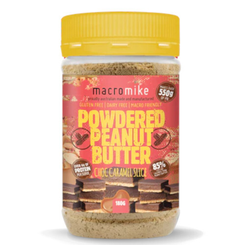 Macro Mike Powdered Peanut Butter Choc Caramel 180g