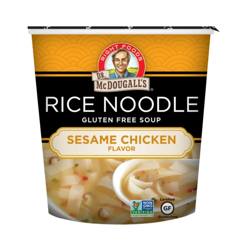 Dr McDougall Rice Noodle Soup Sesame Chicken 37g