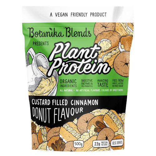 Botanika Blends Custard Filled Cinnamon Donut 500g