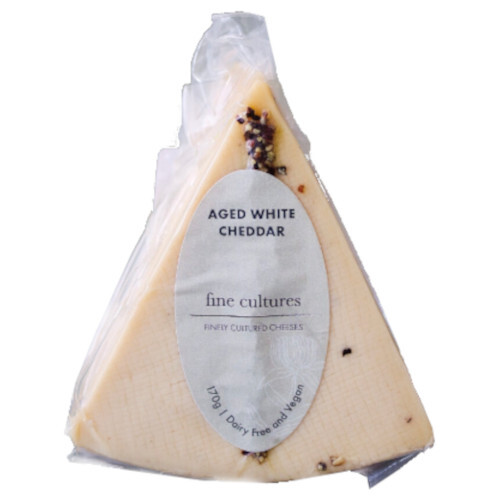 Fine Cultures Aged White Cheddar 130g