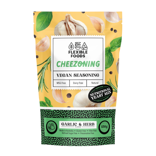 Flexible Foods Cheezoning Garlic & Herb 150g