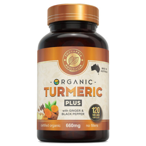 Therapeia Organic Turmeric Plus 120caps (ONLINE ONLY PRICE)