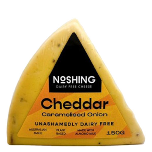 Noshing Caramelised Onion Cheddar Cheese 150g